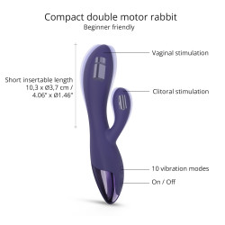 Love to Love Vibro Rabbit Funky Bunny Love to Love Violet